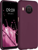 kwmobile telefoonhoesje voor Nokia X20 / X10 - Hoesje voor smartphone - Back cover in bordeaux-violet