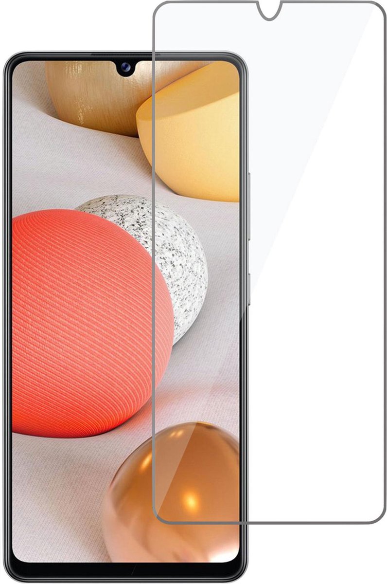 Screenprotector geschikt voor Samsung Galaxy A22 4G - Beschermglas Screen Protector Glas