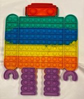 XXL Pop It Robot - Rainbow - Fidget Toy