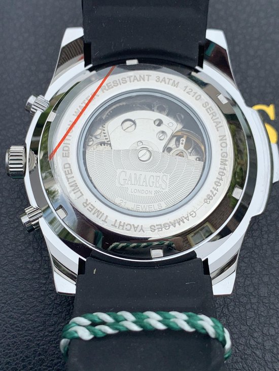 Gamages - Herenhorloge - Yacht Timer - GA0011 Steel | bol.com