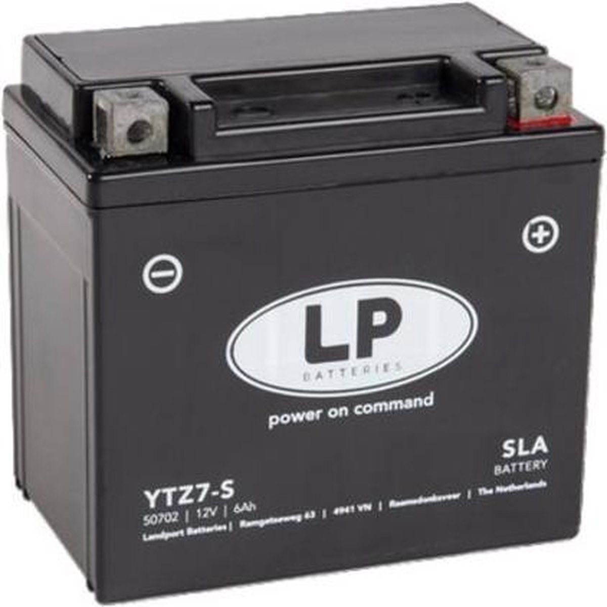 Batterie Landport - SLA 12V 6Ah - Sans entretien - (YTZ7- S) | bol.com