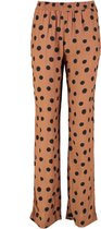 Catwalk junkie soepele bruine loose fit broek viscose - Maat XS