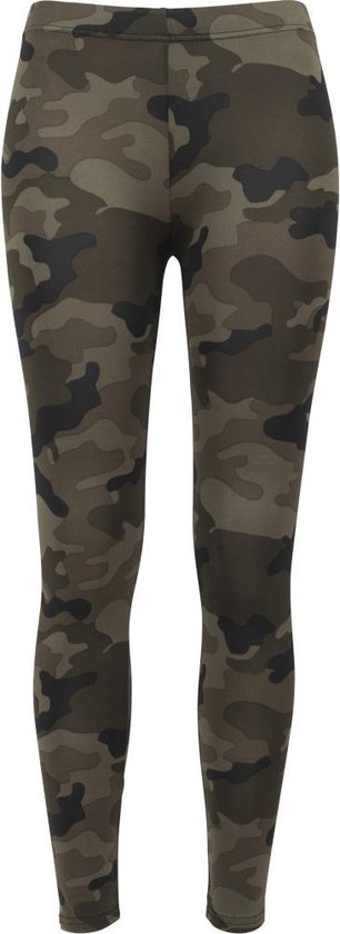 Urban Classics - Camo Kinder Legging - Kids 134 - Multicolours