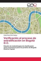Verificación al proceso de estratificación en Bogotá D.C.