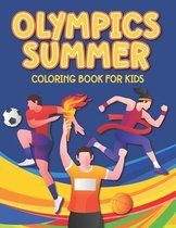 Olympics Summer Coloring Book For Kids