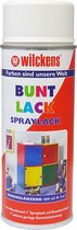 Wilckens Spuitlak - Gebroken Wit - RAL 9010 - 400ml - Sneldrogend en Roestwerend - Zijdeglans
