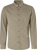 NO-EXCESS Overhemd Shirt Fine Corduroy Responsible Choice 12430717 Stone 014 Mannen Maat - L