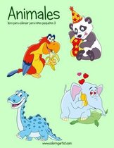 Animales libro para colorear para ninos pequenos 3