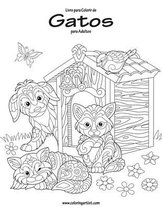 Livro para Colorir de Gatos para Adultos 1