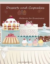 Malbuch mit Desserts und Cupcakes fur Erwachsene 1