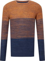 Blend trui Blauw Gemêleerd-M