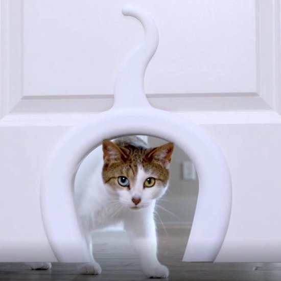 PetSafe Staywell® Cat Corridor - Kattendoorgang voor binnenshuis - Overschilderbaar design - Voor katten tot 9 kg - Staywell Cat Corridor - PetSafe
