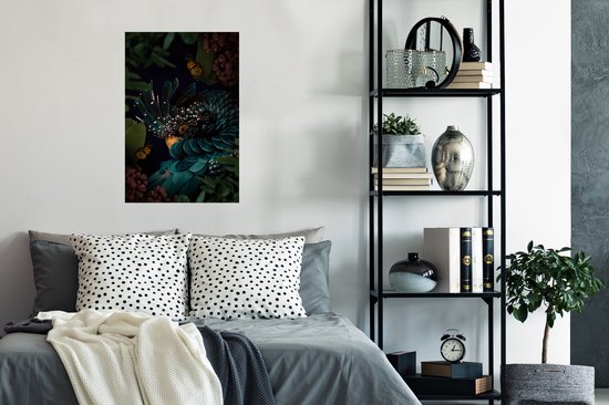 Affiche Cacatoès - Vogel - Jungle - 60x90 cm