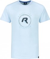 Rogelli Graphic T-Shirt Sportshirt - Korte Mouwen - Heren - Licht Blauw - Maat 3XL