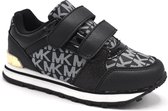 Michael Kors MK100291 Billie Jogger H&L Blach/Gold Klittenband sneaker Meisjes sneaker