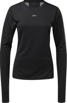 Reebok WR Speedwick LS Shirt Dames - sportshirts - zwart - maat M