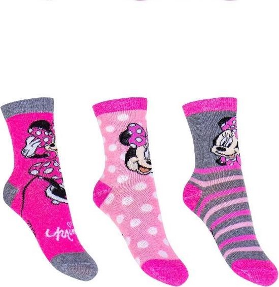 Disney Chaussettes antidérapantes pour fille Minnie: en vente à