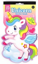 Rainbow stickers unicorn 250 stickers