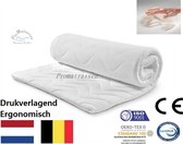 Topdek Matras - Topper  - Topdek -Topdekmatras-70x180-Traagschuim Nasa/Visco-5cm dik