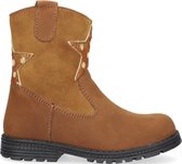 Ton & Ton Isabell Enkellaarsjes - Enkelboots met rits - Meisjes - Cognac - Maat 21