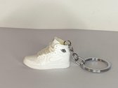 N*ke Air Jordan 1 X Off Wh*te Keychain - Sleutelhanger - Gadget - Accessoire - Sneaker - Schoenen - WIT/WHITE 3D
