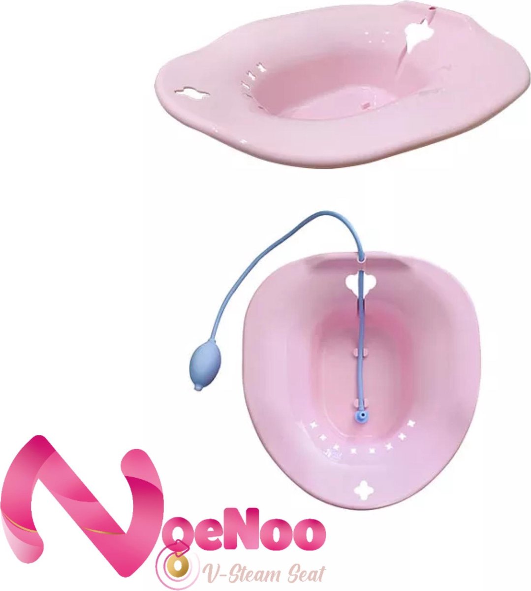 Goedkoopste Yoni Steam Seat Roze met zakje stoomkruiden kruiden - Vaginaal Stoombad - Po - V steam - Opzet Bidet - Stoomstoel vsteam