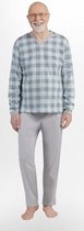 Martel Roman - pyjama grijs/groen-100% katoen XL