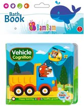 Bam Bam - Babyboekje - ontdek de voertuigen - vanaf 6 maand - leuk voor in bad