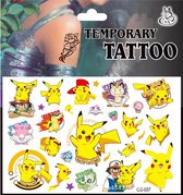GEAR 3000® tattoos kinderen - tijdelijke tattoo - pokemon - b