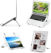Mount Opvouwbare Laptop Stand Draagbare Verstelbare Notebook Houder Desktop - Bureau Geschikt Voor: Tablet iPad Mac