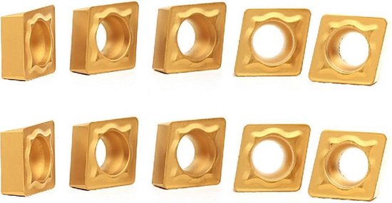 Couteau droit de 12 mm avec insert HM plus 10 inserts supplémentaires