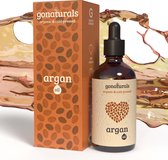 GoNaturals Argan Oil - Huidverzorging - Argan Olie 50ml - Arganolie Haar en Anti Aging Arganolie voor gezicht