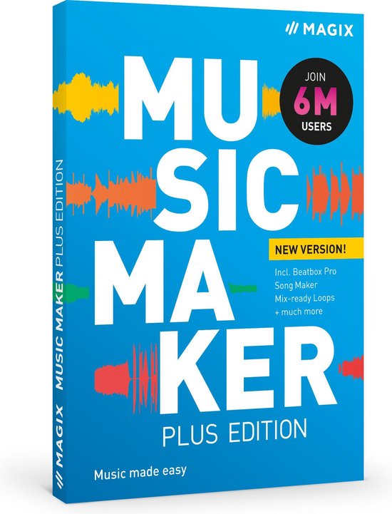 MAGIX Music Maker 2022 Plus Edition - Windows Download