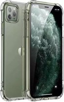 iPhone 13 hoesje - transparant - schok absorberend - valbeveiliging