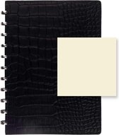 Atoma | Notebook Systeem | Pur | Copy book | croco edition | A4 | zwart | Blanco