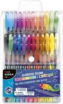 gekleurde glitter-gelpennen 24 stuks