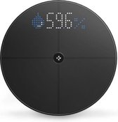 MY KRONOZ MYSCALE-BK - Verbonden weegschaal - 8 gebruikers - 7 indicatoren - Wifi, bluetooth - LED-display - Zwart