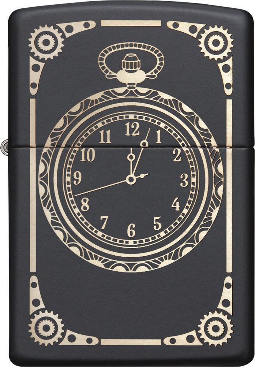 Aansteker Zippo Clock All Around