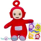 Teletubbies Pluche Knuffel Po (Rood) 30 cm | Teletubbie Plush Toy tiddlytubbies | Knuffelpop voor kinderen jongens meisjes en baby | Teletubbie Po, Laa-Laa, Dipsy, Tinky Winky