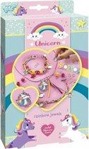 sieraden maken Unicorn Rainbow Jewels meisjes 5-delig