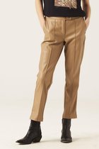 GARCIA I10114 Dames Regular Fit Broek Bruin - Maat XS