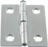 Scharnier 28,5 x 30 mm RVS-304 (A2)