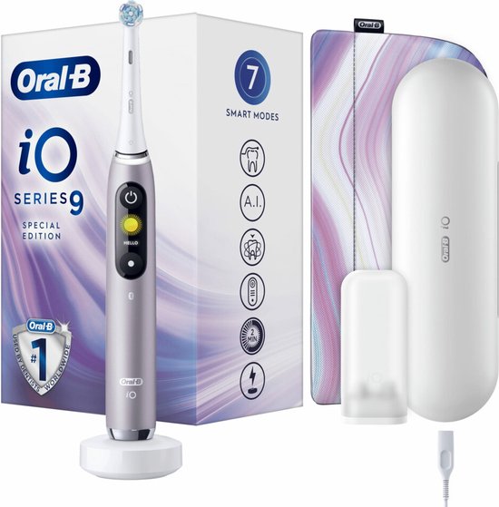 morgen Melancholie Onrecht Oral-B Elektrische Tandenborstel iO Series 9 Rose Quartz Special Edition |  bol.com