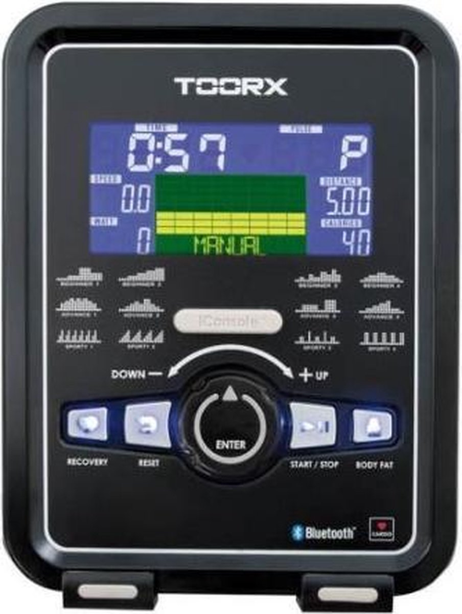 Toorx Crosstrainer ERX-300 Zwart met Hartslagfunctie en App - afbeelding 3