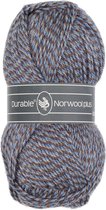 Durable Norwool Plus blauw/beige/grijs (M235)