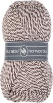 Durable Norwool Plus bruin/wit (M932)