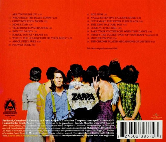 Frank Zappa - We're Only In It For The Money (CD)