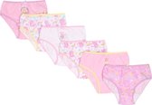 6x Pastelkleurige katoenen onderbroeken vijg PEPPA PIG, certificaat OEKO-TEX 110