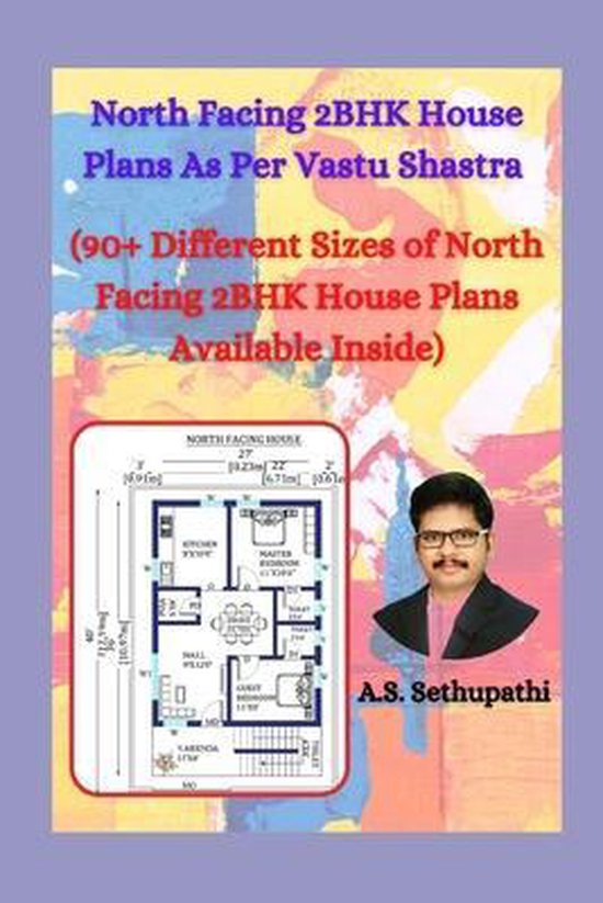 North Facing 2 BHK House Plans As Per Vastu Shastra, As Sethu Pathi ...