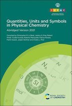 Quantities, Units and Symbols in Physical Chemistry